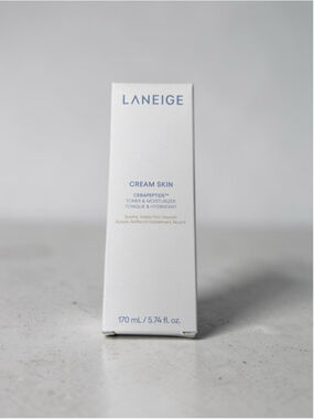Laneige Cream Skin Milky Toner with Ceramides & Peptides Nourishing Hydration